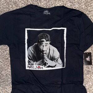 Poetic Justice Black Graphic Tee